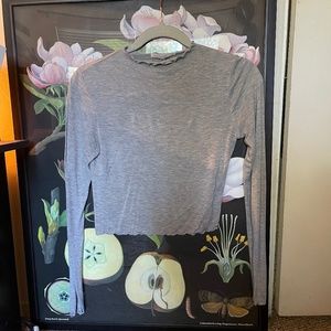Ultra-soft Mock Neck Long Sleeve